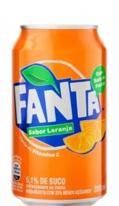 Refrigerante Fanta Laranja Lata 350ml