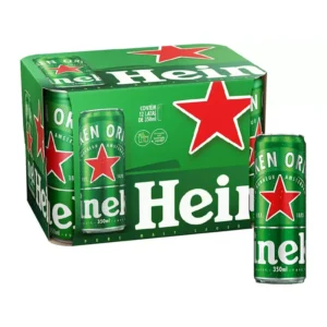 Cerveja Heineken 350ml com 12 unidades