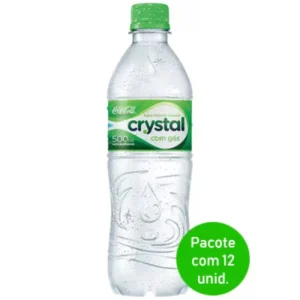 Água Mineral com Gás Crystal 500ml