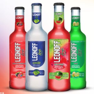 Ice Leonoff long neck 275ml - sabores