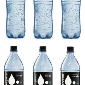 Água mineral Crystal Água com gás com gás pack 1.5 L pacote x 6 u